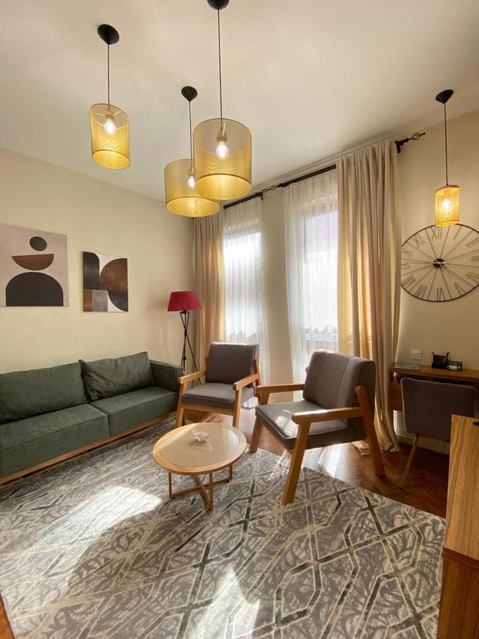 Апартаменты В Esentai City Almaty Bagian luar foto